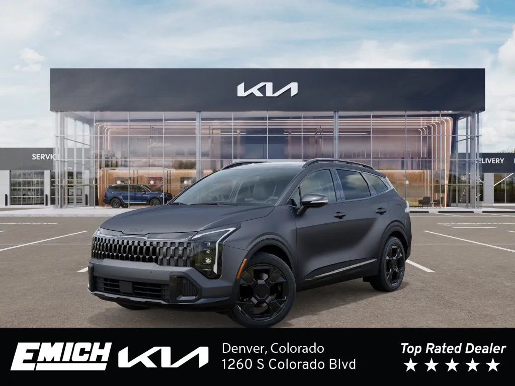 Gray 2027 Kia Sportage Hybrid X-Line for sale in Denver, CO