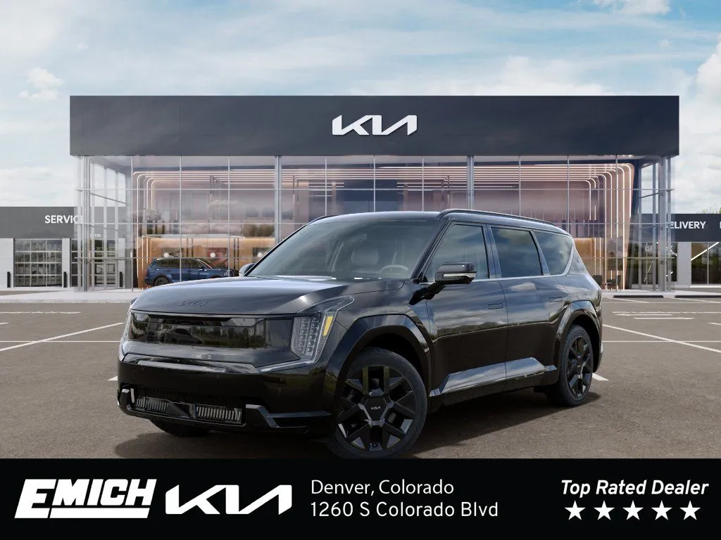 Black 2026 Kia EV9 Land for sale in Denver, CO