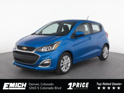 Blue 2021 Chevrolet Spark 1LT for sale in Denver, CO