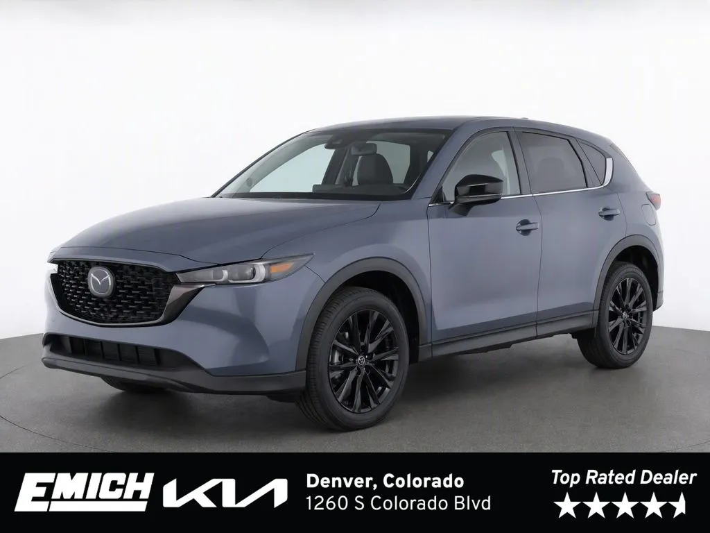 Gray 2022 Mazda CX-5 2.5 S Carbon Edition for sale in Denver, CO