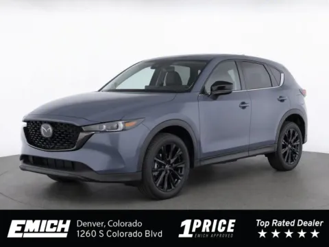 Gray 2022 Mazda CX-5 2.5 S Carbon Edition for sale in Denver, CO