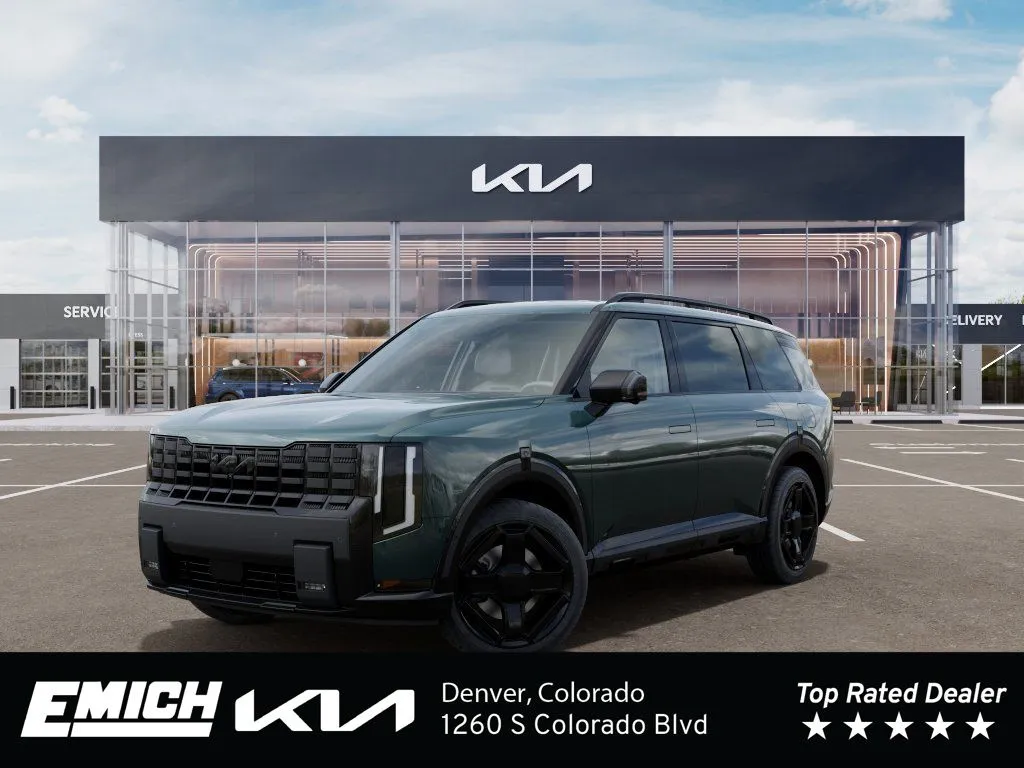 Black 2027 Kia Telluride Hybrid X-Line SX Prestige for sale in Denver, CO