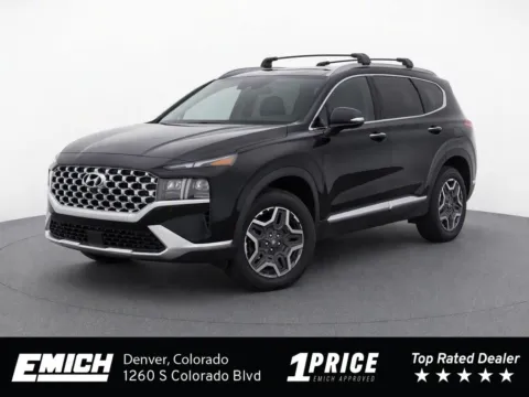 Black 2023 Hyundai Santa Fe Plug-In Hybrid Limited for sale in Denver, CO