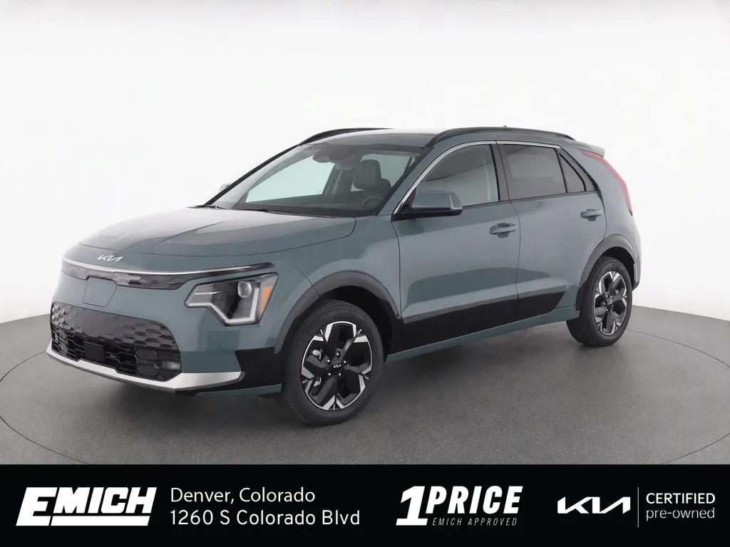 Green 2023 Kia Niro EV Wind for sale in Denver, CO