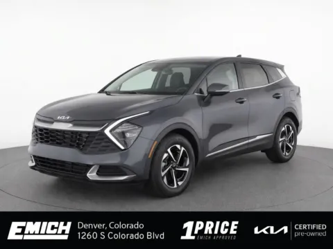 Gray 2023 Kia Sportage Hybrid LX for sale in Denver, CO