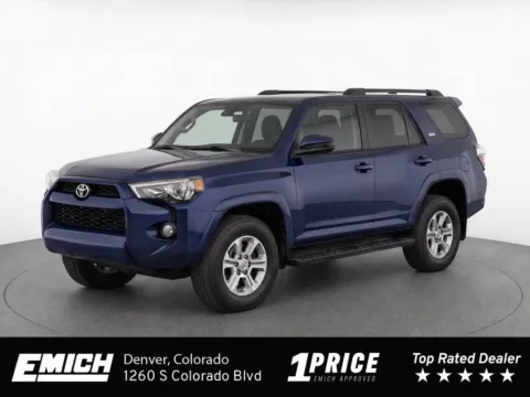 Blue 2019 Toyota 4Runner SR5 Premium for sale in Denver, CO