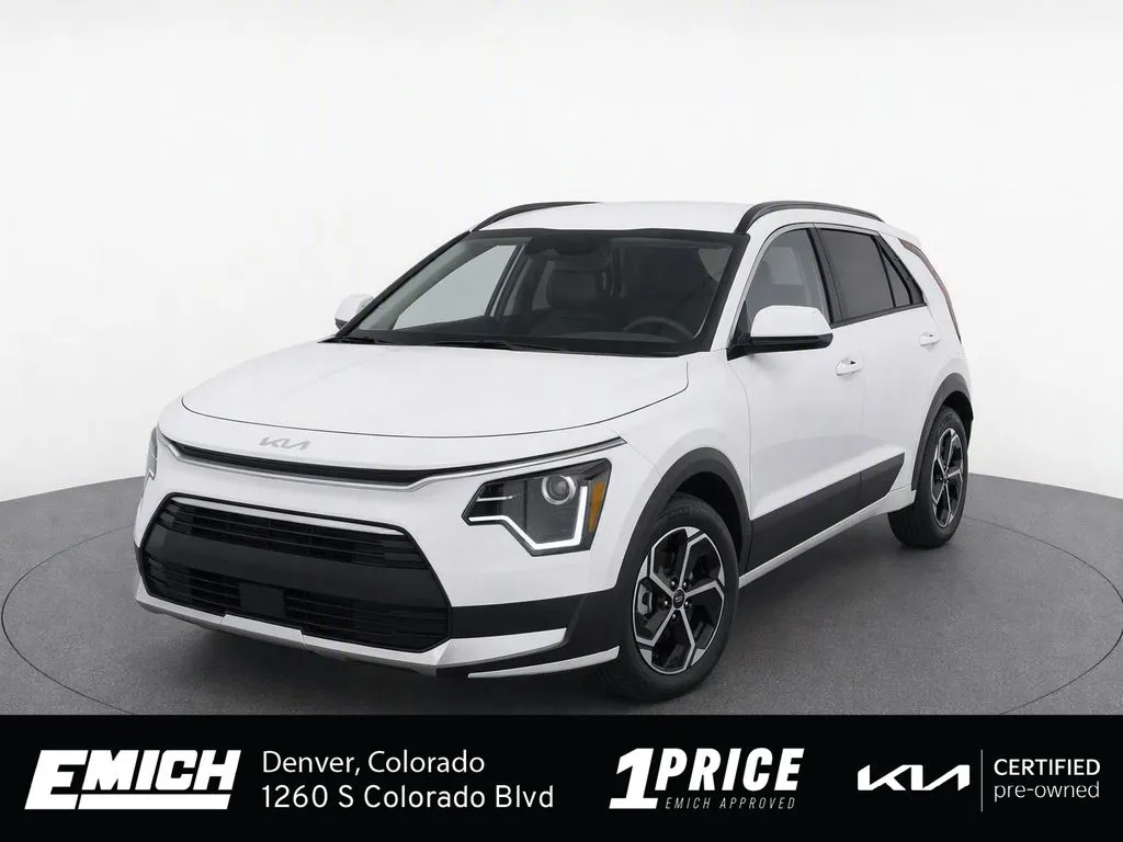 White 2025 Kia Niro LX for sale in Denver, CO