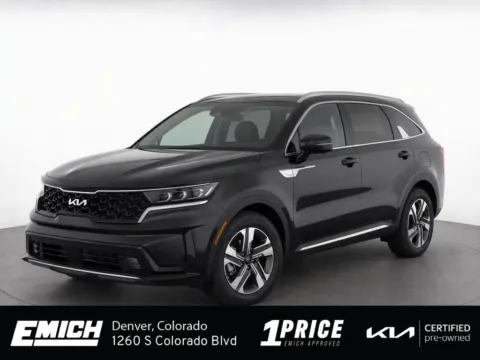 Black 2023 Kia Sorento Hybrid SX Prestige for sale in Denver, CO