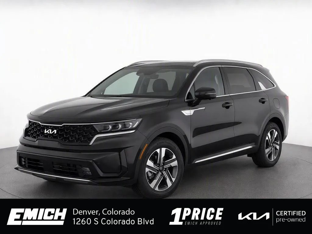 Black 2023 Kia Sorento Hybrid SX Prestige for sale in Denver, CO