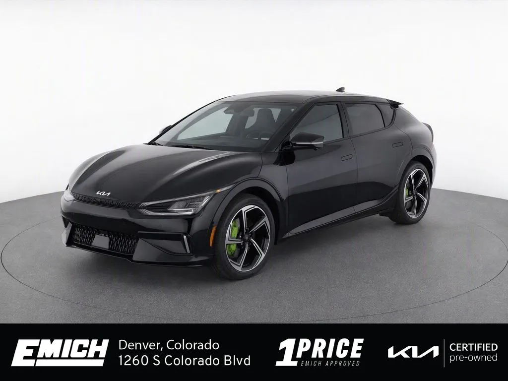 Black 2023 Kia EV6 GT for sale in Denver, CO