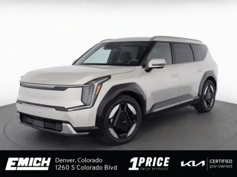 Silver 2024 Kia EV9 Land for sale in Denver, CO
