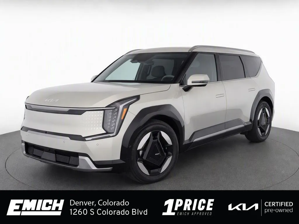 Silver 2024 Kia EV9 Land for sale in Denver, CO