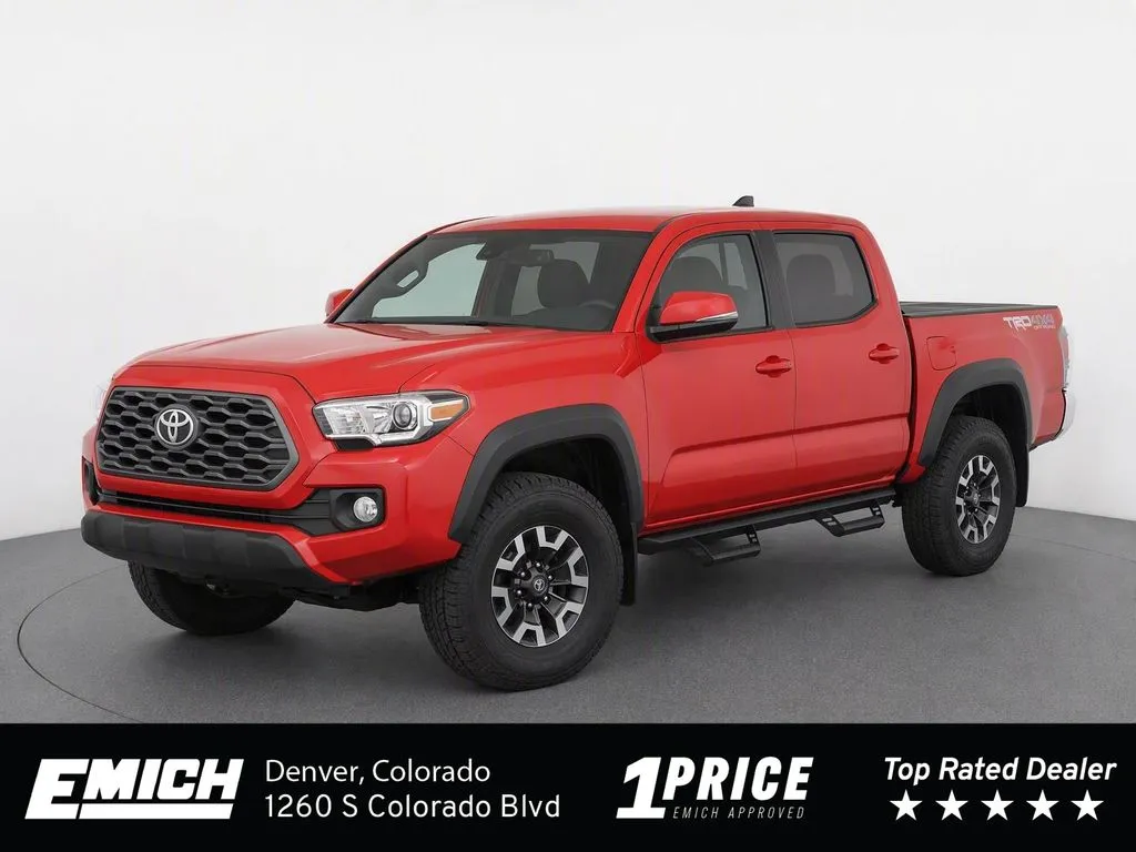 Red 2021 Toyota Tacoma TRD Off-Road for sale in Denver, CO