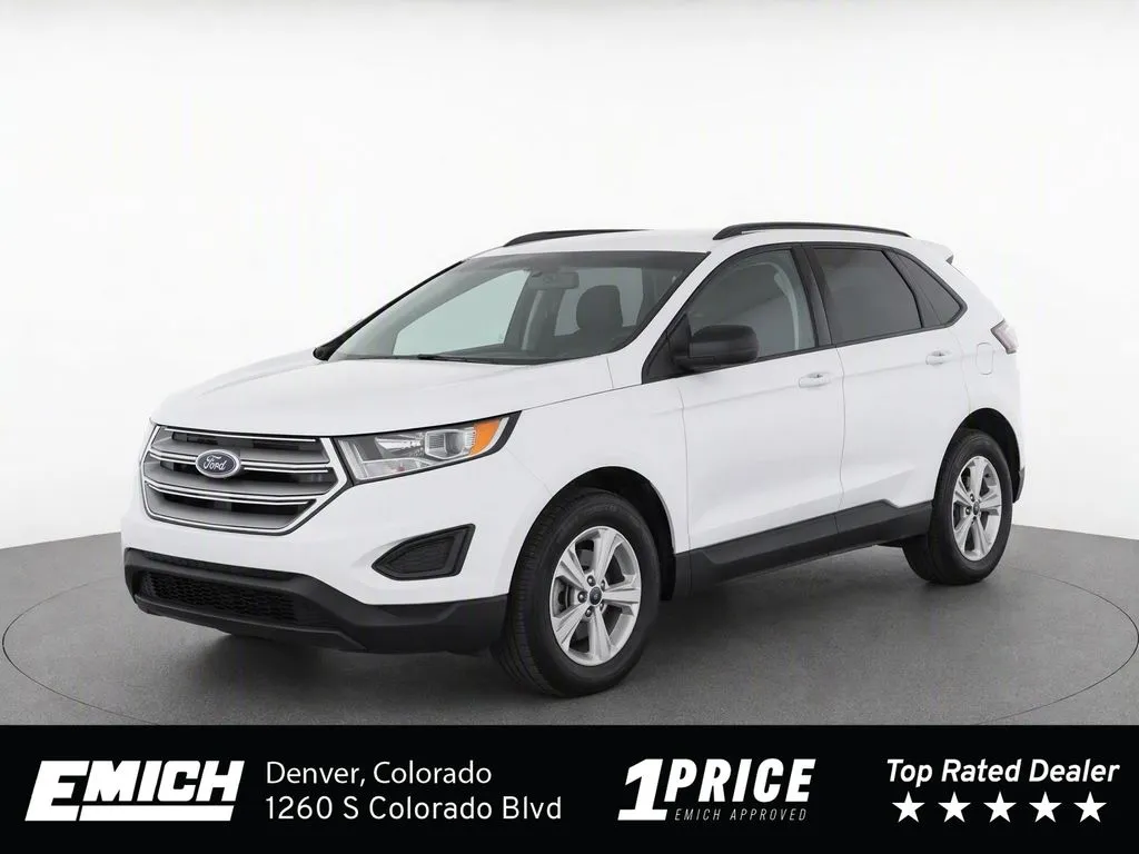 White 2018 Ford Edge SE for sale in Denver, CO