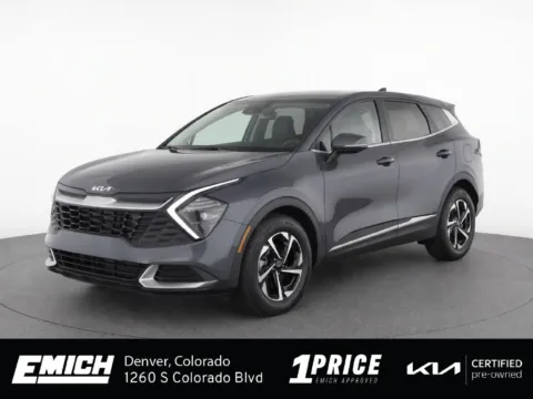 Gray 2023 Kia Sportage Hybrid LX for sale in Denver, CO