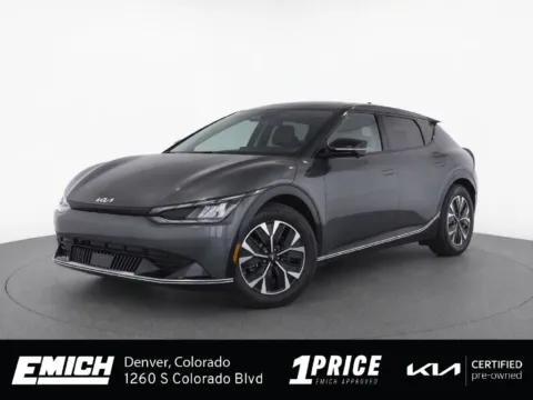 Gray 2024 Kia EV6 Wind for sale in Denver, CO