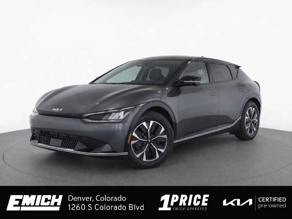 Gray 2024 Kia EV6 Wind for sale in Denver, CO