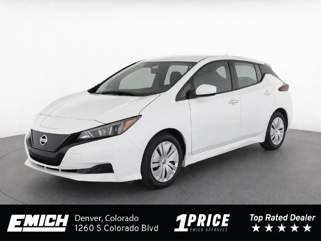 White 2025 Nissan Leaf S for sale in Denver, CO