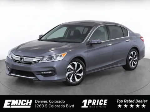 Black 2017 Honda Accord EX for sale in Denver, CO