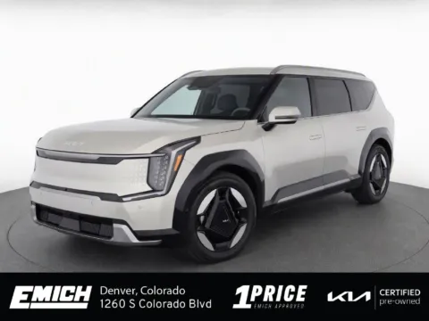 Silver 2024 Kia EV9 Land for sale in Denver, CO