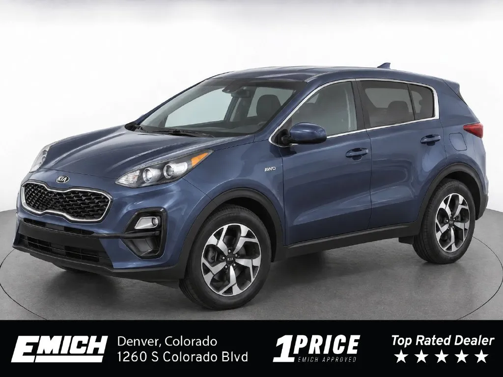 Blue 2020 Kia Sportage LX for sale in Denver, CO