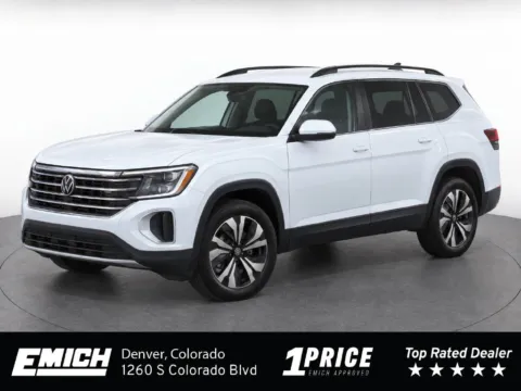 White 2024 Volkswagen Atlas 2.0T SE for sale in Denver, CO