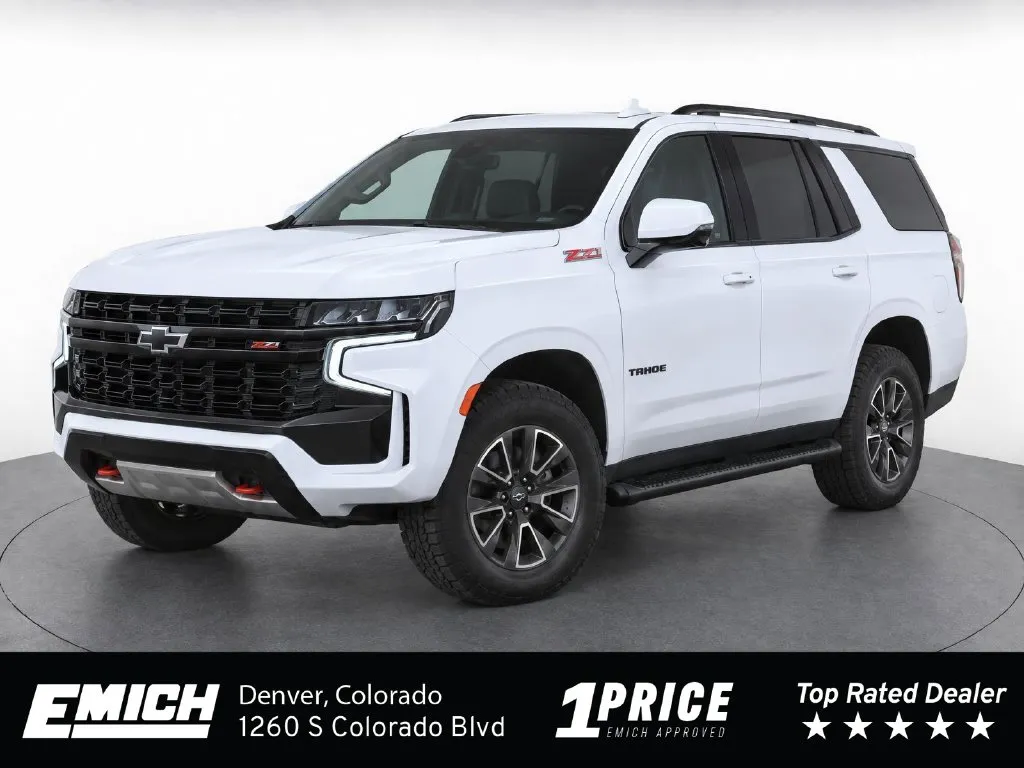 White 2023 Chevrolet Tahoe Z71 for sale in Denver, CO
