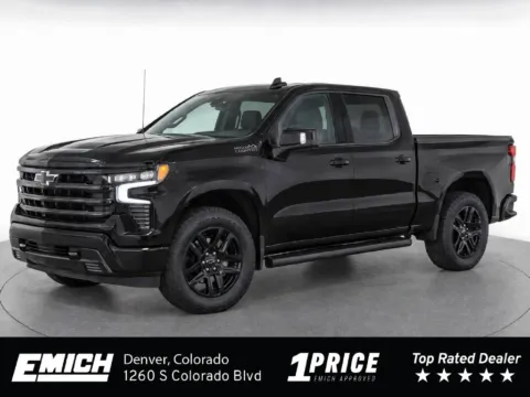 Black 2024 Chevrolet Silverado 1500 High Country for sale in Denver, CO
