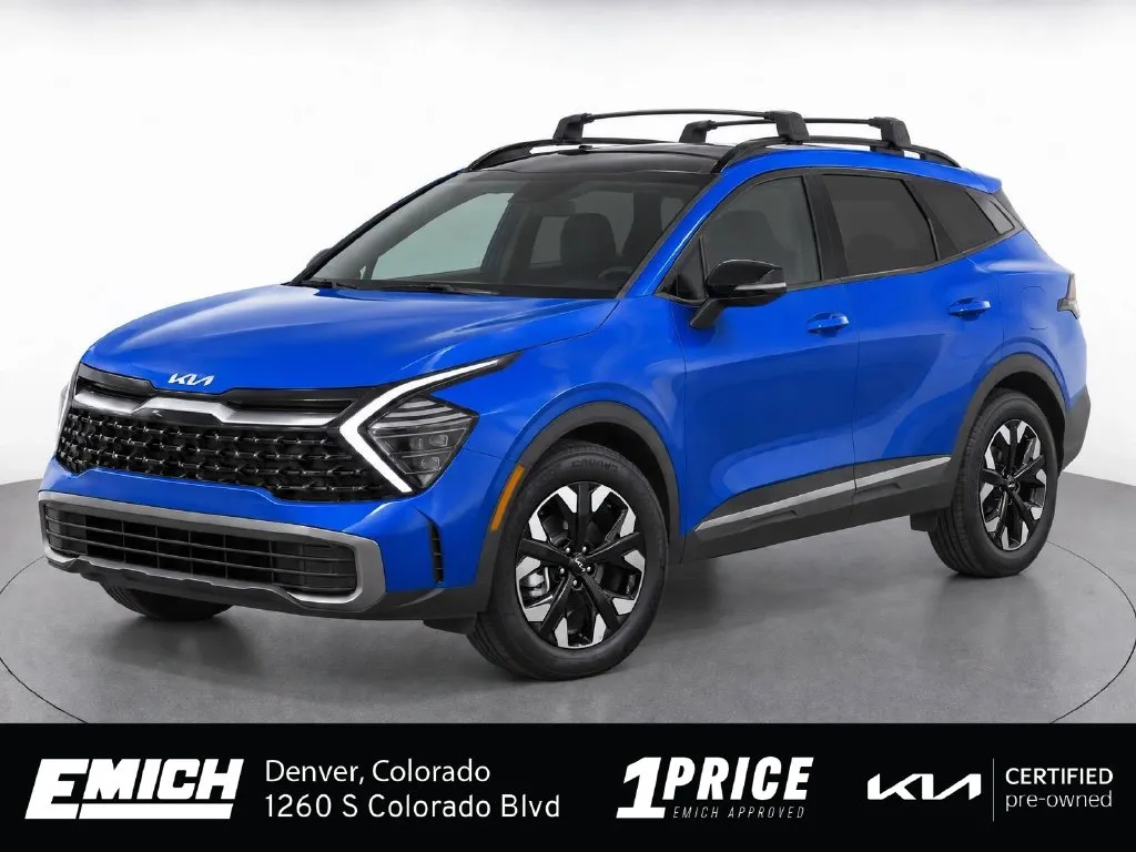 Blue 2024 Kia Sportage X-Line for sale in Denver, CO