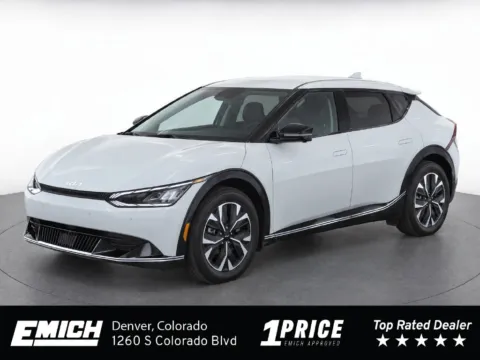 White 2024 Kia EV6 Wind for sale in Denver, CO