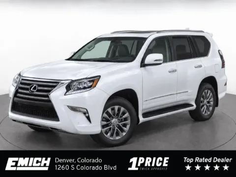 White 2016 Lexus GX 460 Luxury for sale in Denver, CO