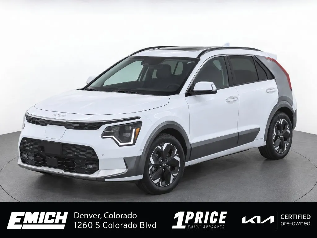 White 2024 Kia Niro EV Wave for sale in Denver, CO