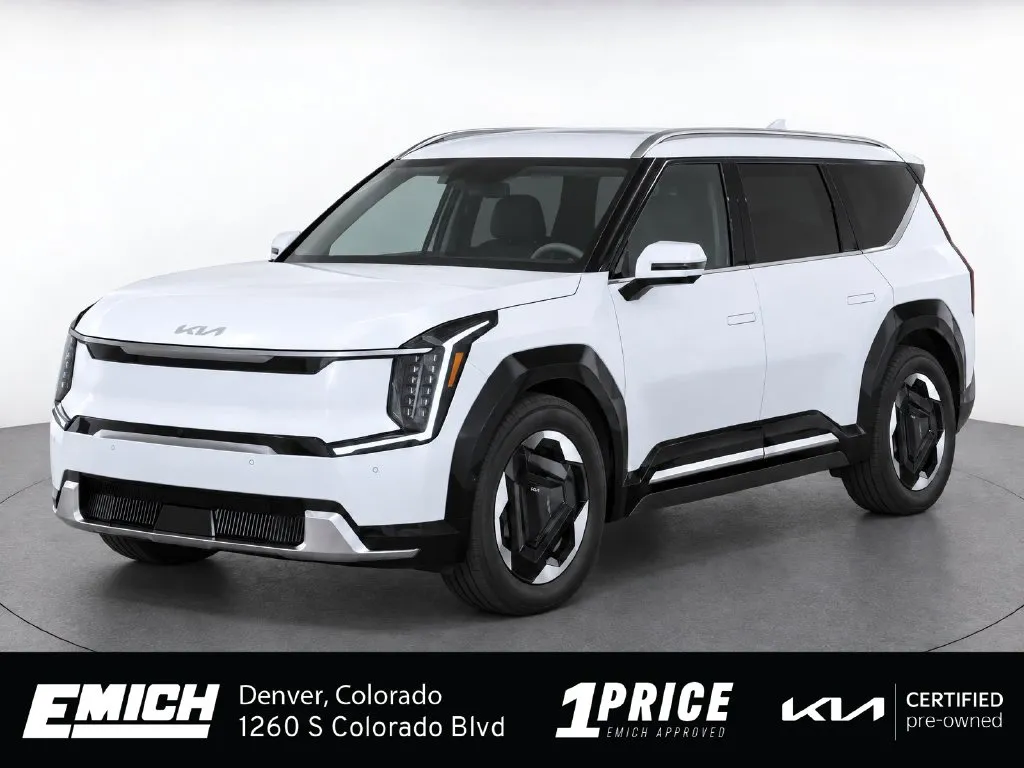 White 2024 Kia EV9 Land for sale in Denver, CO