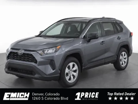 Black 2020 Toyota RAV4 LE for sale in Denver, CO