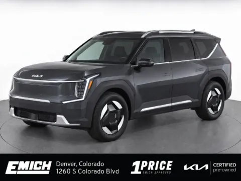 Gray 2024 Kia EV9 Wind for sale in Denver, CO