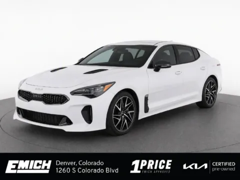 White 2023 Kia Stinger GT-Line for sale in Denver, CO