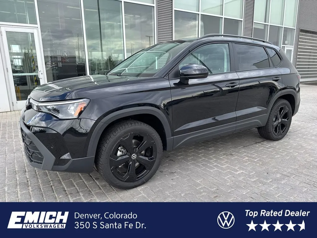 Black 2026 Volkswagen Taos 1.5T SE Black for sale in Denver, CO