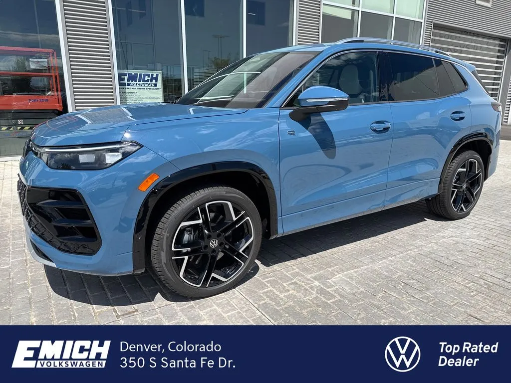 Blue 2026 Volkswagen Tiguan 2.0T SEL R-Line for sale in Denver, CO