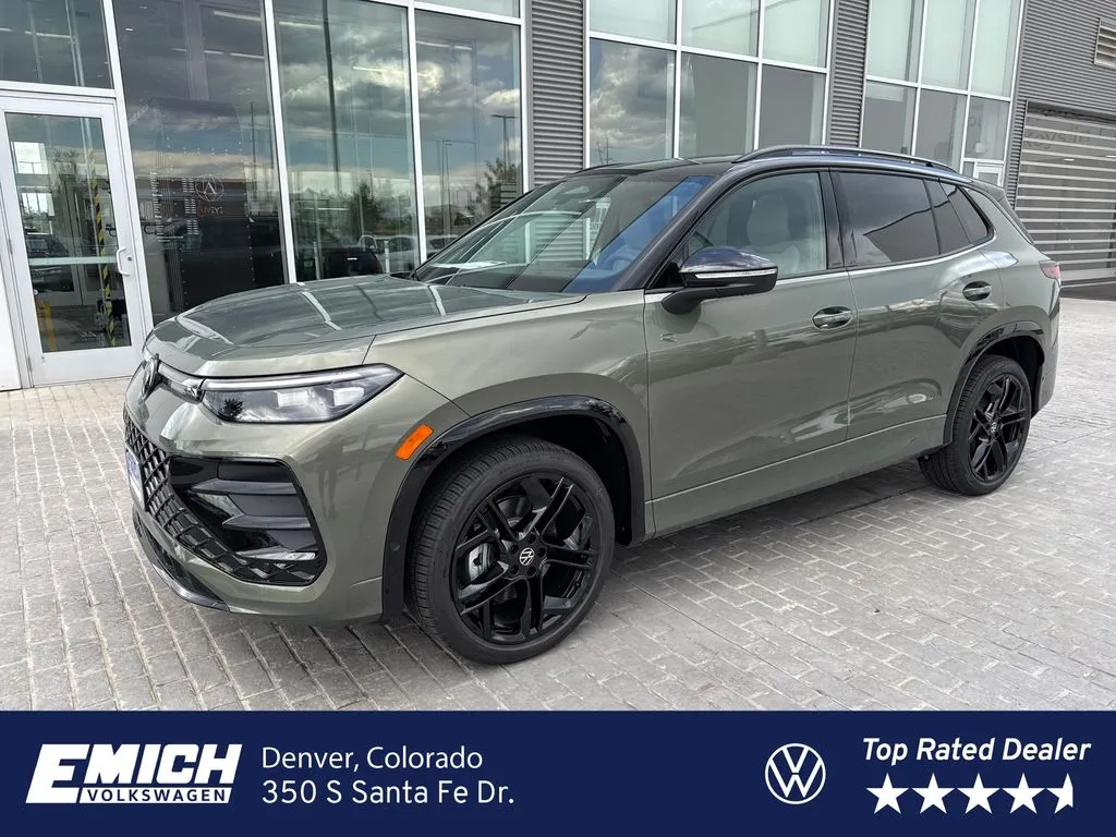 Green 2026 Volkswagen Tiguan 2.0T SE R-Line Black for sale in Denver, CO