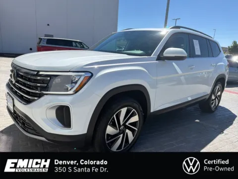 White 2026 Volkswagen Atlas 2.0T SE w/Technology for sale in Denver, CO