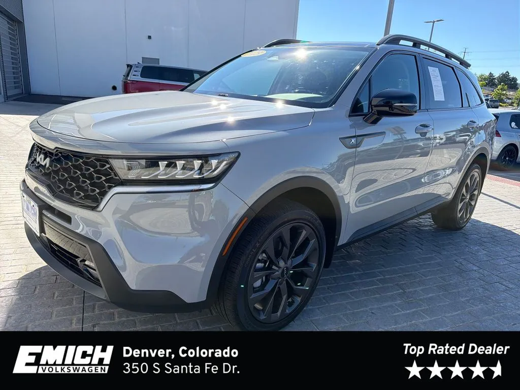 Gray 2023 Kia Sorento X-Line EX for sale in Denver, CO