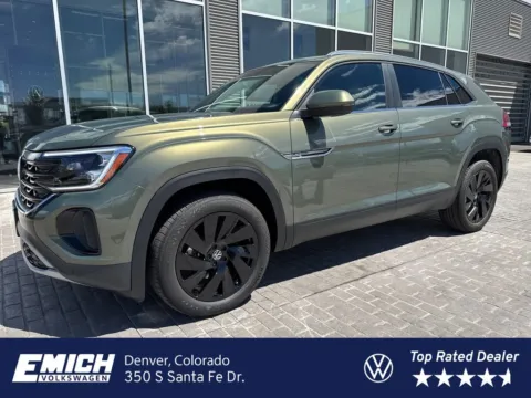 Green 2026 Volkswagen Atlas Cross Sport 2.0T SE w/Technology for sale in Denver, CO