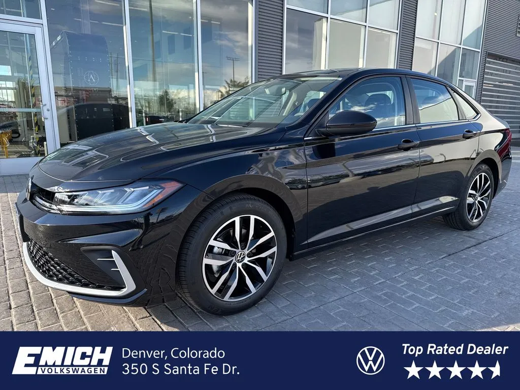 Black 2026 Volkswagen Jetta 1.5T SE for sale in Denver, CO