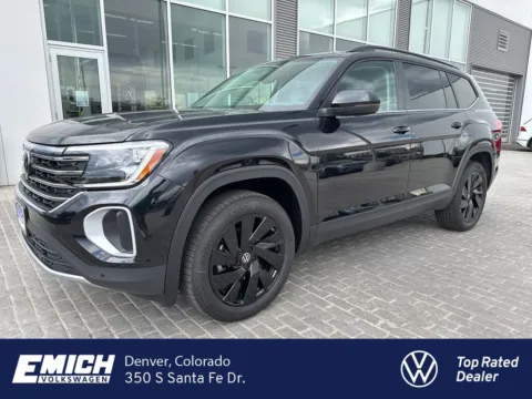 Black 2026 Volkswagen Atlas 2.0T SE w/Technology for sale in Denver, CO