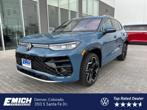 Blue 2026 Volkswagen Tiguan 2.0T SEL R-Line Turbo for sale in Denver, CO