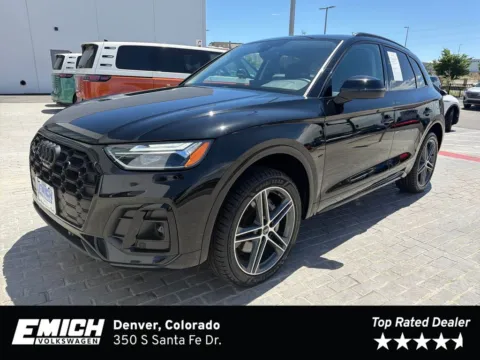 Black 2023 Audi Q5 e 55 Premium Plus for sale in Denver, CO