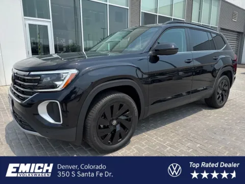 Black 2026 Volkswagen Atlas 2.0T SE w/Technology for sale in Denver, CO