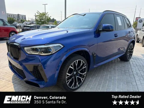 Blue 2022 BMW X5 M for sale in Denver, CO