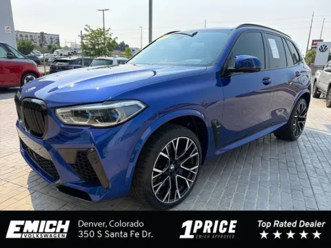 Blue 2022 BMW X5 M for sale in Denver, CO