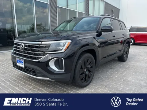Black 2026 Volkswagen Atlas 2.0T SE w/Technology for sale in Denver, CO